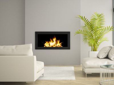 In-Wall Mounted Fireplaces