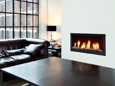 On-Wall Mounted Fireplaces