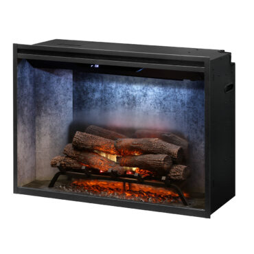 Revillusion® 36″ Built-In Firebox, Weathered Concrete