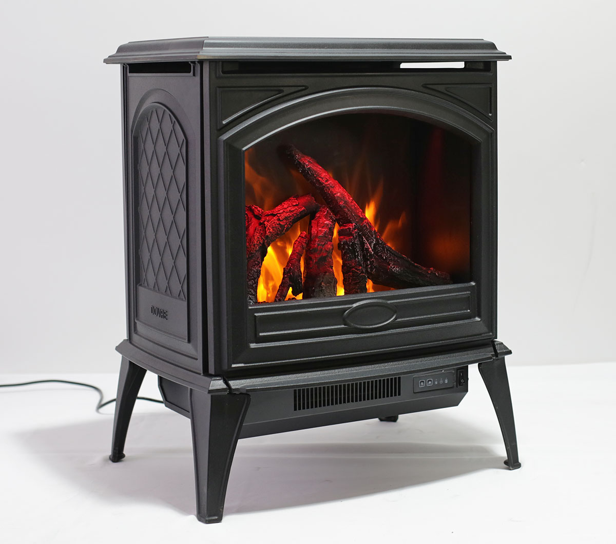 Amantii E-70 Cast Iron Freestand Electric Fireplace