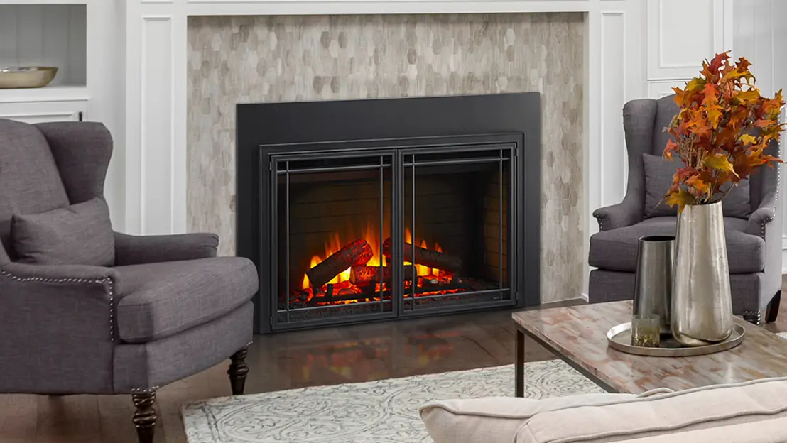 25″ Electric Fireplace Insert